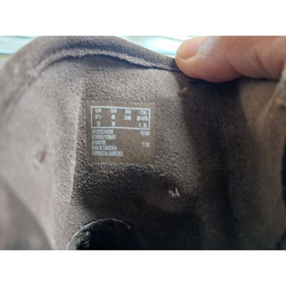 Womens Cowgirl Western Y2K Chunky Heel Sz 8 Casual Suede Buckle Ankle Boots - Picture 8 of 9